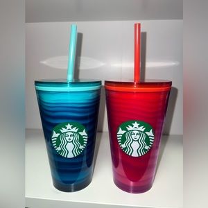 Starbucks cool wave tumblers *NEW*